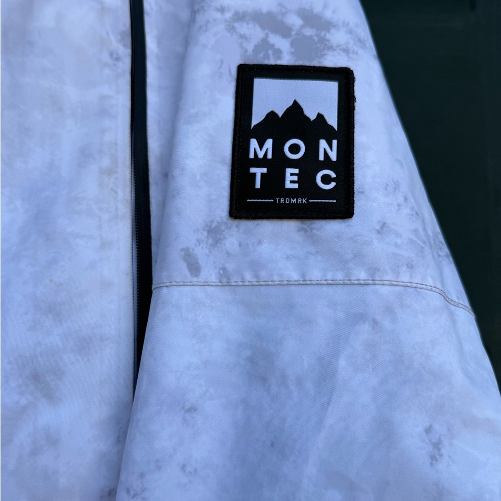 Montec Virago FW22 Snowboard Jacket XL White Tiedye - Picture 6 of 8
